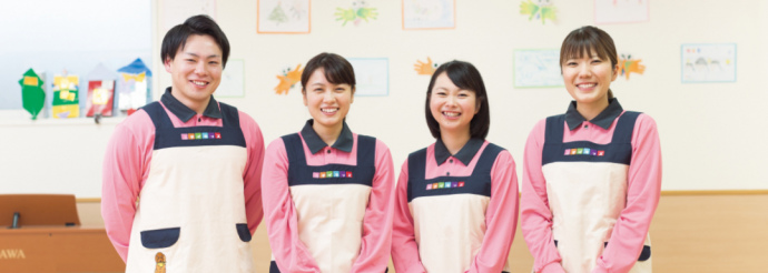 「東武金崎駅」徒歩5分、仕事と育児・介護の両立を支援する企業