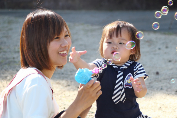 年間休日120日、子どもの心の成長面を支える