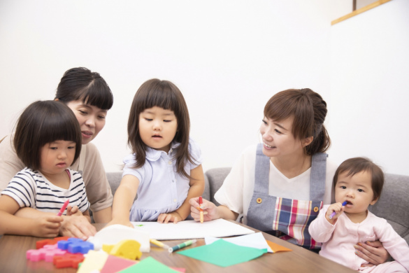 年間休日120日、子どもの心の成長面を支える