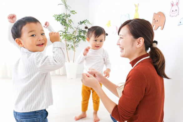 【認可外保育園の保育士】休暇制度充実、子どもたちにとっての憩いの場