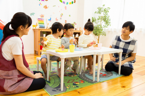 【認定こども園の保育教諭】年間休日125日、学びの基礎体力を培う