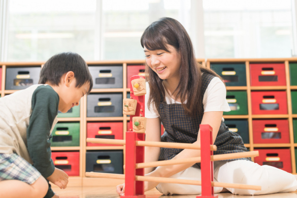 【認定こども園の保育教諭】「金島駅」徒歩3分、明るく楽しく仲良く生きていく子ども