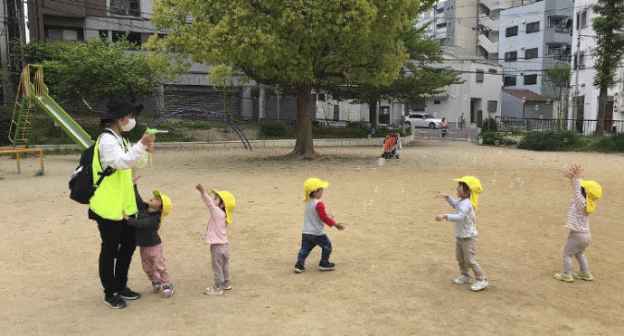 「玉造駅」徒歩3分、子育てに喜びを持てる社会を目指す