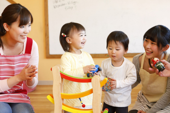 【事業所内保育園の保育士】年休125日、一人ひとりの子ども達を大切にした保育